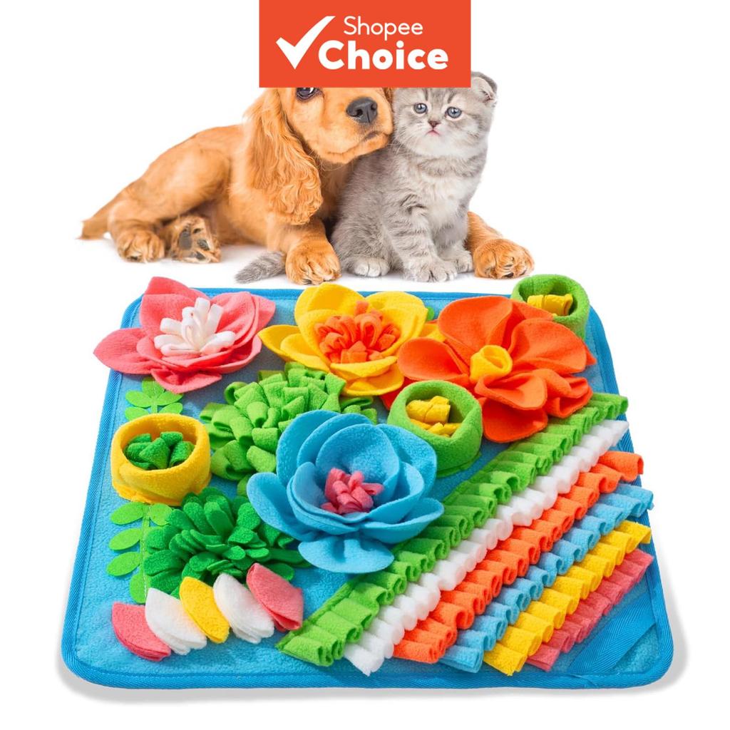 Tapete De Alimentação Lenta Para Animais De Estimação Snuffle Cães E Gatos Brinquedo De Treinamento De Forrageamento