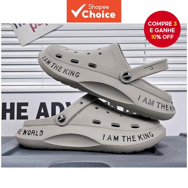 Sandálias Masculinas EVA Praia Piscina Chinelos Leves Para Verão Interno E Externo