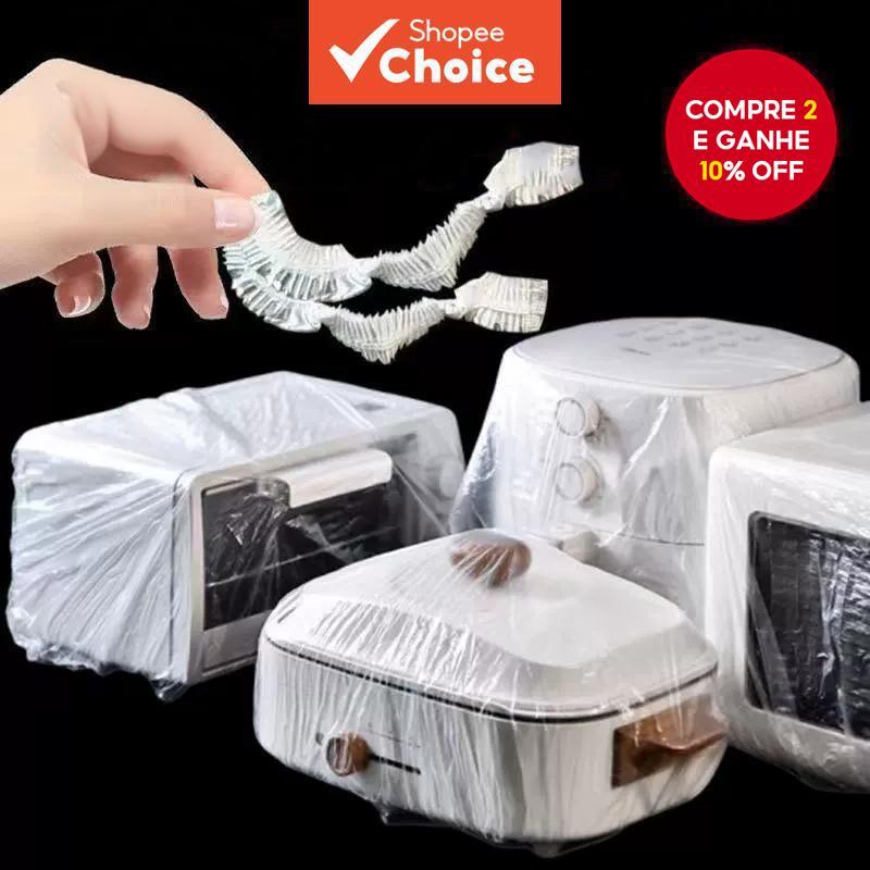 Filme Protetor À Prova D'água em Lote para Eletrodomésticos e Móveis de Cozinha - 20 Grandes Capas Descartáveis contra em Oferta na Shopee