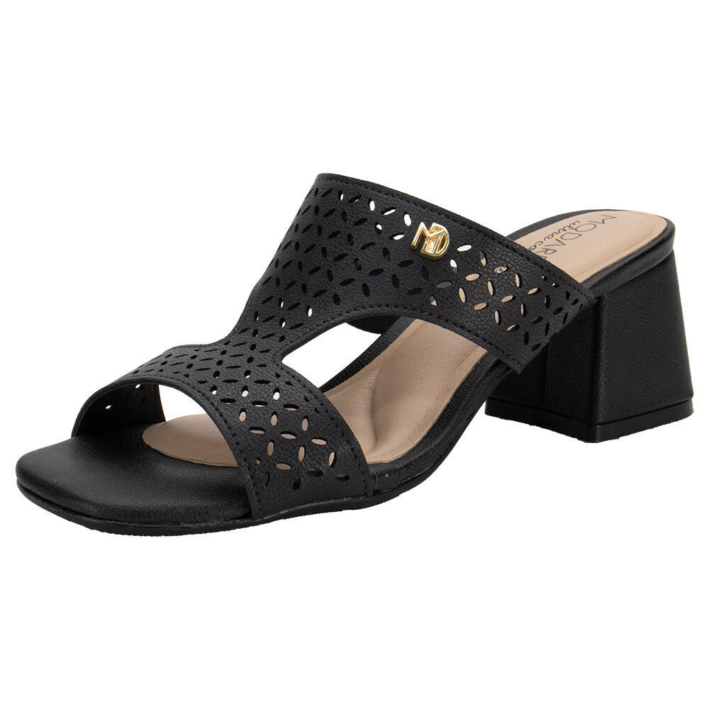 Tamanco Feminino Salto Grosso Modare 7172126 em Oferta na Shopee