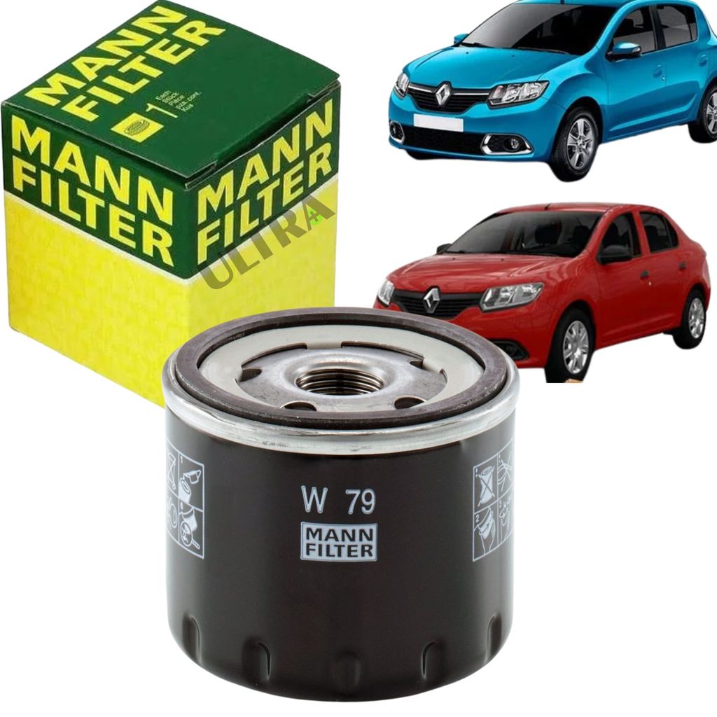 Filtro de Óleo Lubrificante para Renault Sandero / Logan 1.0 12V (Mann-Filter C27030/1) em Oferta na Shopee