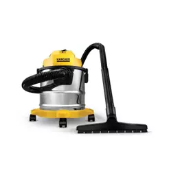 Aspirador de Pó e Água Kärcher WDL 1s 1700W 12L - 3 em 1 com Função Soprador e Filtro HEPA - 110V