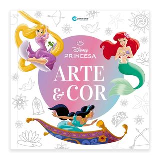 Arte e Cor Princesas: Livro Para Colorir - Culturama