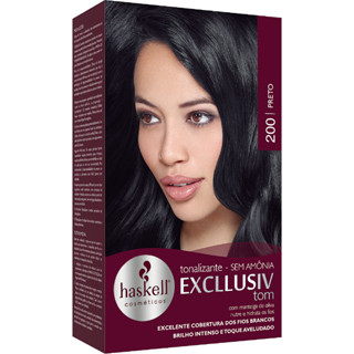 KIT TONALIZANTE 200 PRETO 40G em Oferta na Shopee