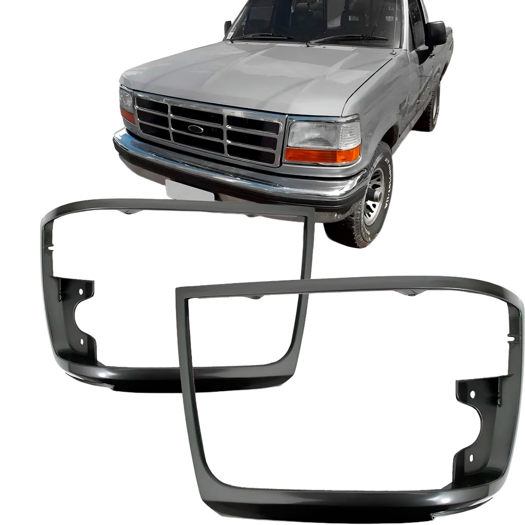 Aro Moldura Farol F1000 97 98 99 em Oferta na Shopee