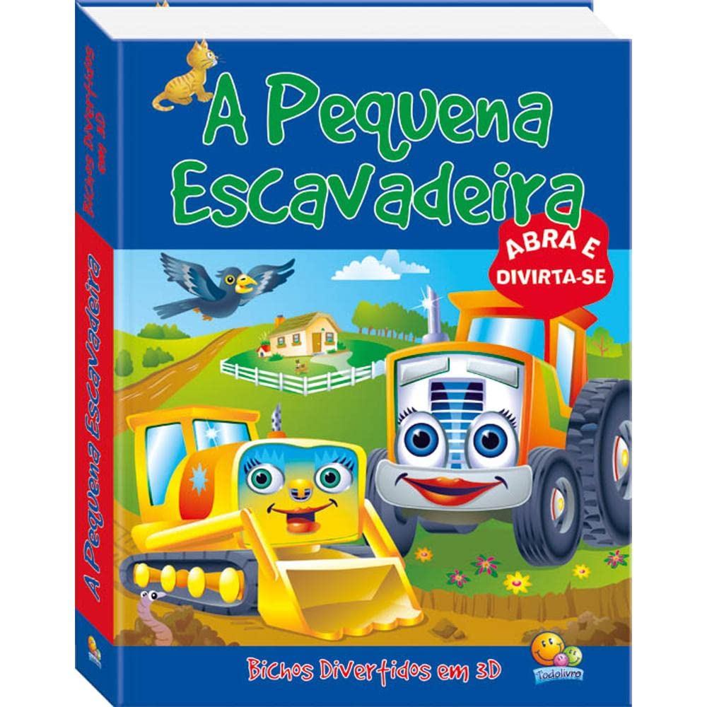 Bichos Divertidos em 3D | Pequena Escavadeira