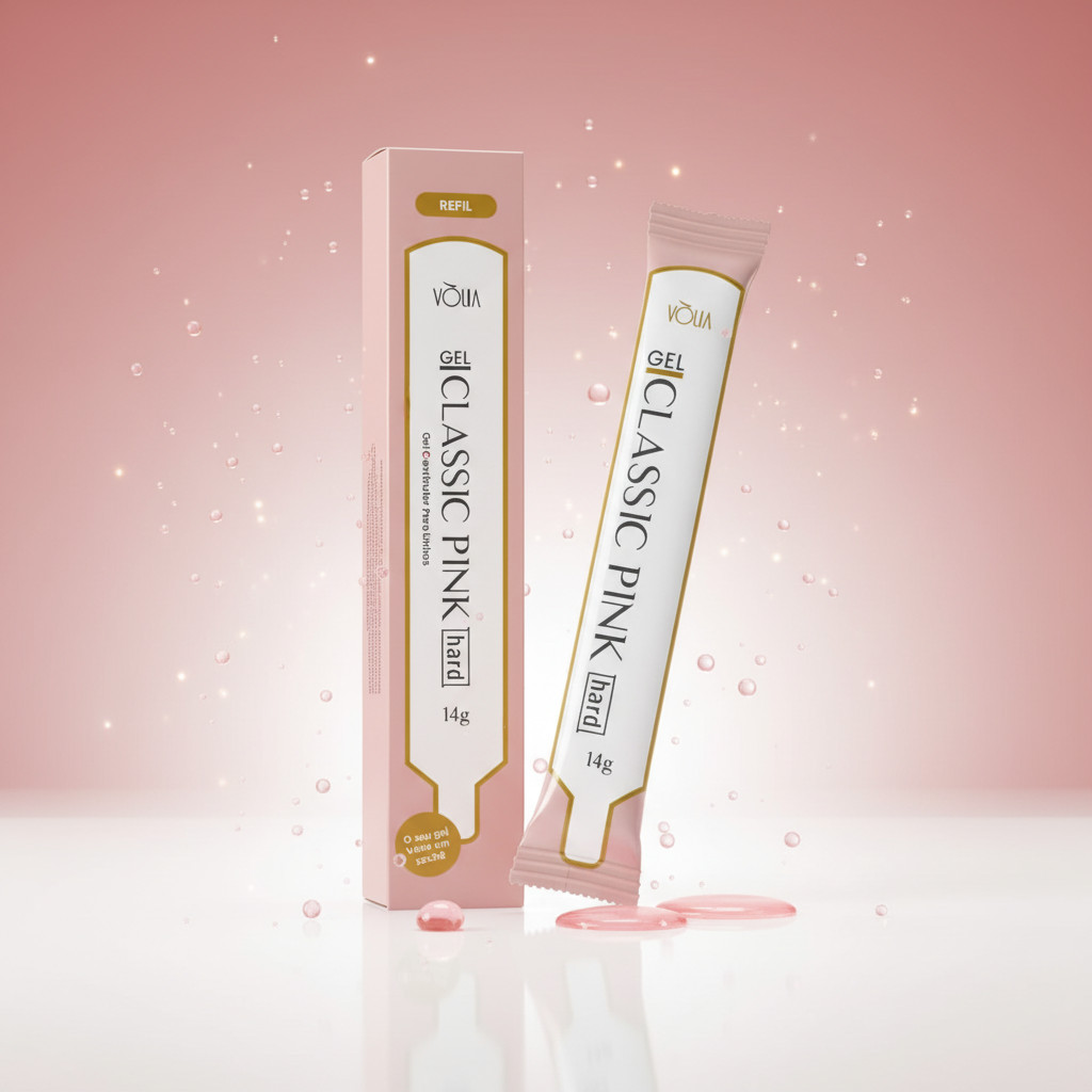 Gel Hard Pink Vòlia Sachê 14 g – Gel Construtor Autonivelante para Alongamento em Oferta na Shopee