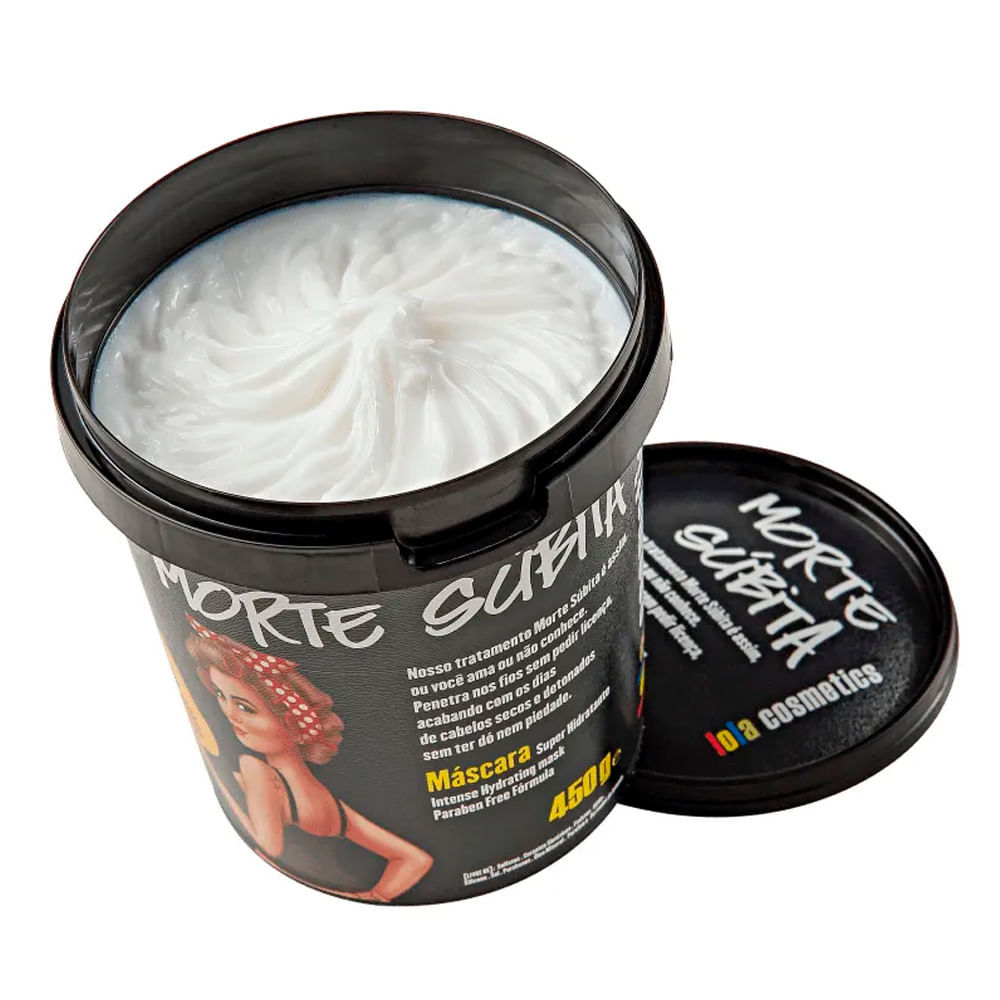 Detalhes do Kit Mascara Lola Morte Subita 450g - 2 Unidades