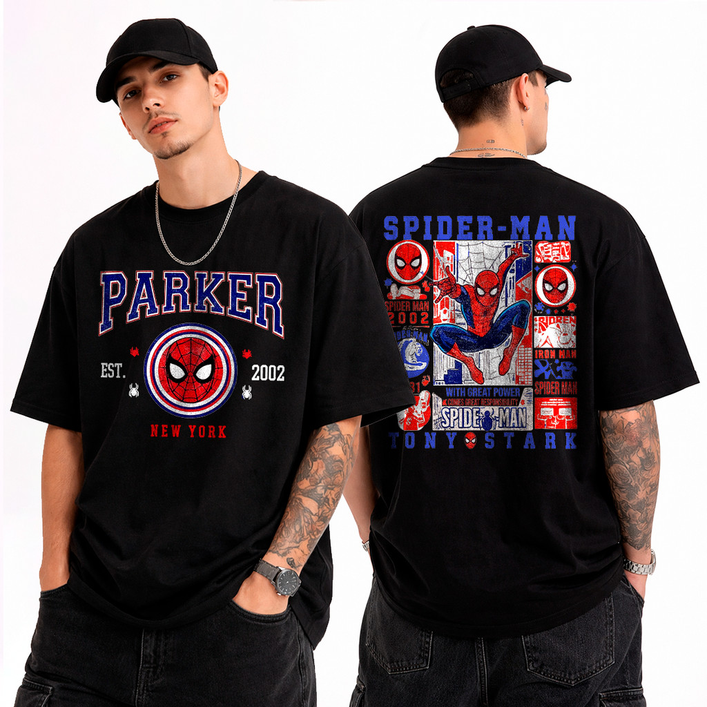 Camiseta Algodão Unissex The Amazing Spider Man Peter Parker Est 2007 T-Shirt Masculino