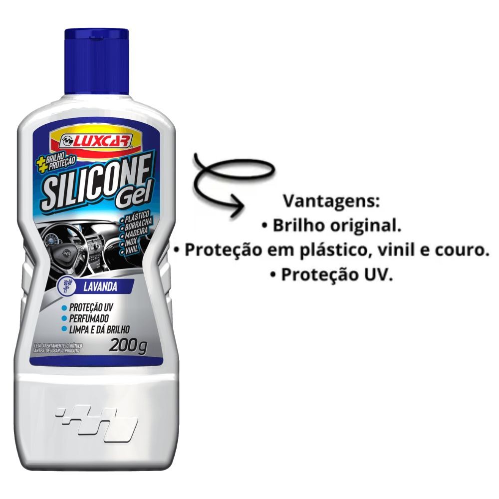 Silicone Gel 200g Lavanda Luxcar · foto 2
