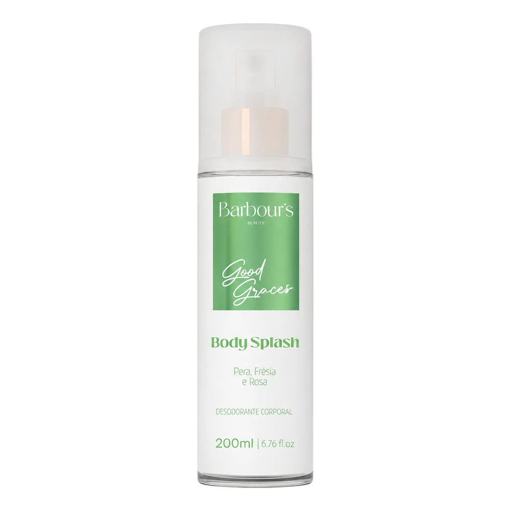 Barbour’s Beauty Body Splash Good Graces Feminino Barbour’s Beauty 200ml Floral Frutado Refrescante