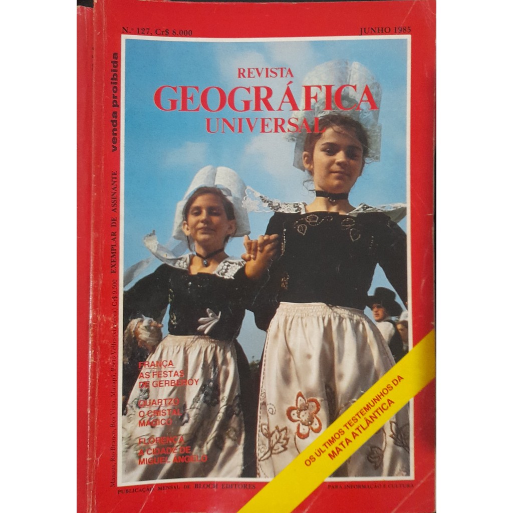 Revista Geográfica Universal nº 127 Junho 1985 de Bloch 7999372