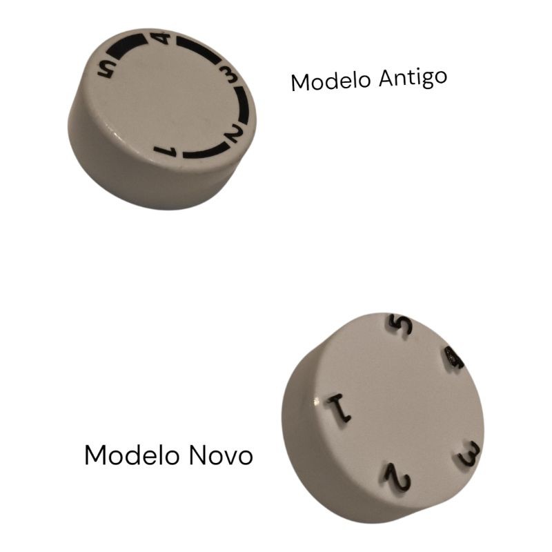 Botão do Termostato da Geladeira Dako Continental Bosch Vários modelos compatíveis Linha RDV KDV KSV