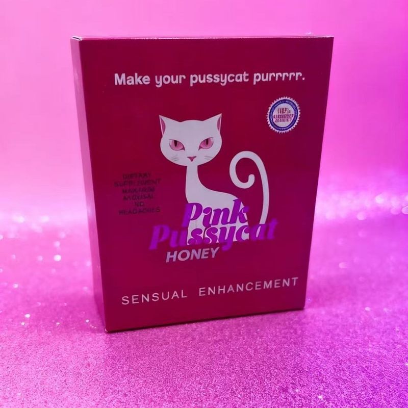 Peru importado gato rosa senhoras portátil 12 peças individualmente pacote pequeno mel nutritivo 5.18.6