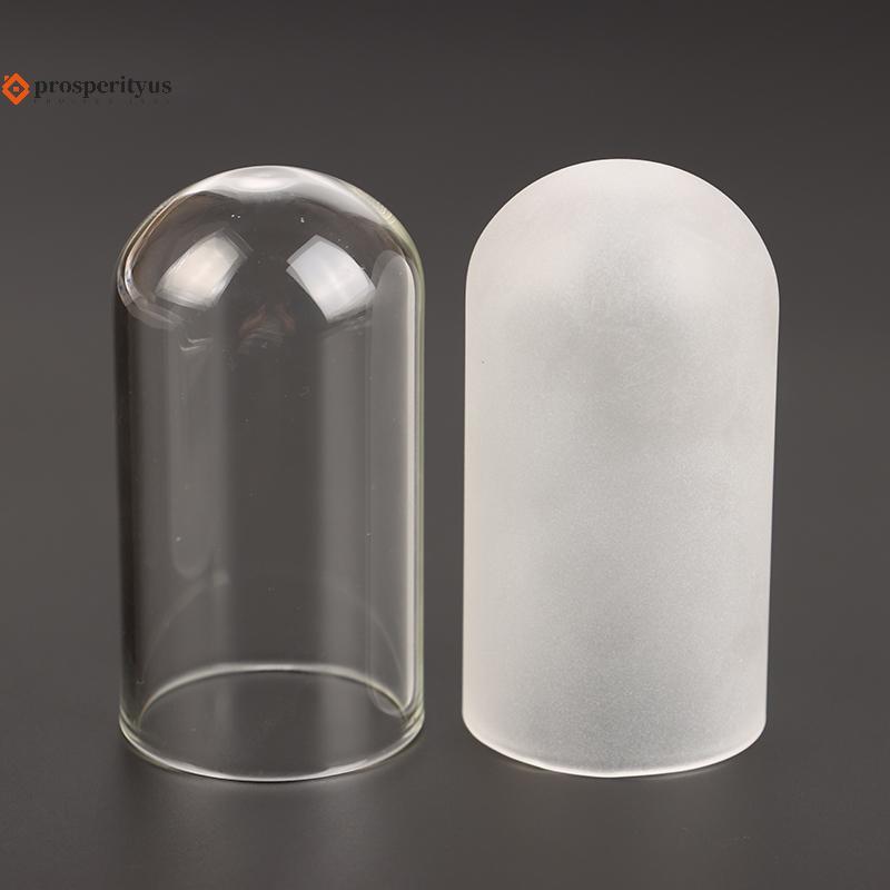 [PPTS] Tampa De Vidro Tubular G9 Com Rosca Ne Abajur Peças De Reposição Tubo Protetor Resistente Capa Contra Geada Para