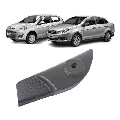 Moldura Interna Retrovisor Esquerdo Original Fiat Novo Palio