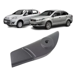 Moldura Interna Retrovisor Esquerdo Original Fiat Novo Palio