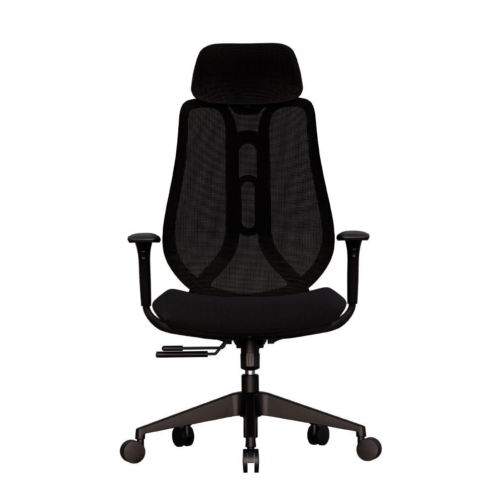 Cadeira Ergonômica Elements Galatea Preta em Oferta na Shopee