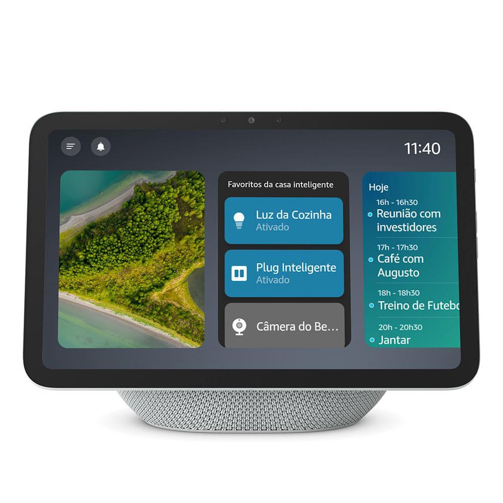Echo Show 8 (4° Geração) Smart Display Tela de 8,7" HD com Alexa Amazon Branco em Oferta na Shopee