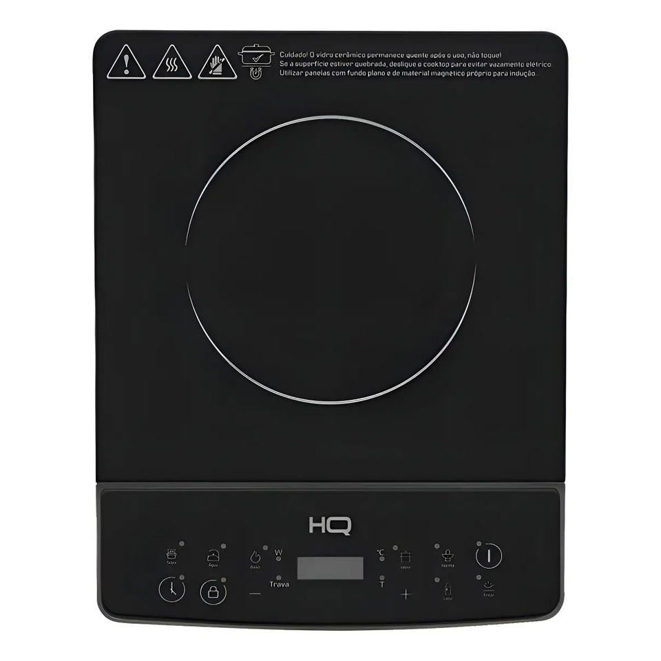 Cooktop de Indução Portátil HQ-IDS2001 1 Boca 220V