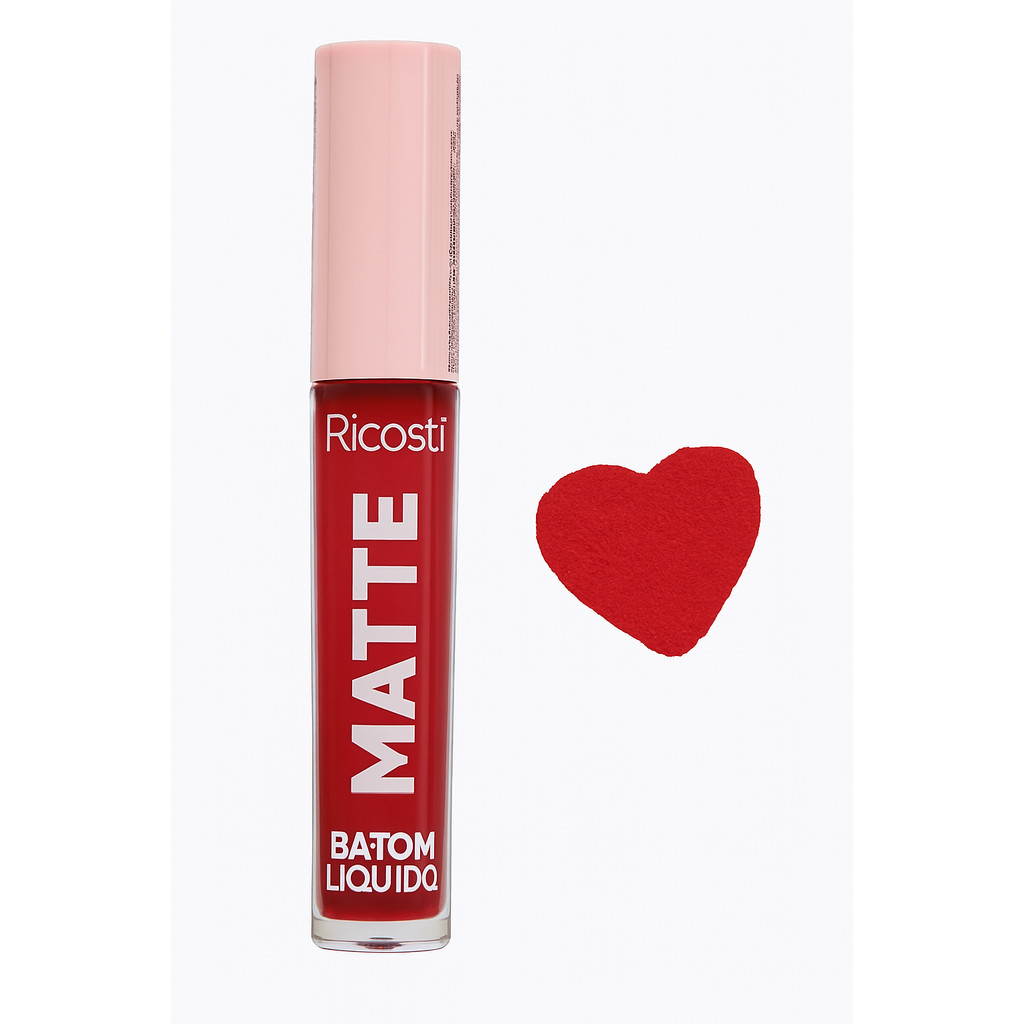 Batom Liquido Ricosti Jade - Vegano