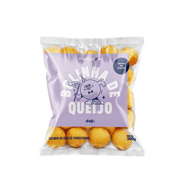 Bolinha de queijo Daki 300g em Oferta na Shopee