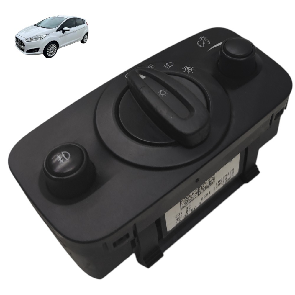 Botão comando chave luz farol milha Ford new Fiesta 2014 15
