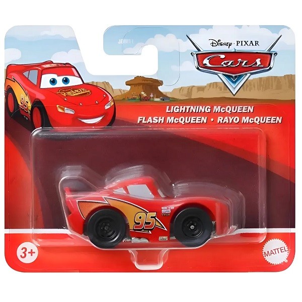 Carrinho miniatura Disney Pixar Carros escala 1:55 da Mattel