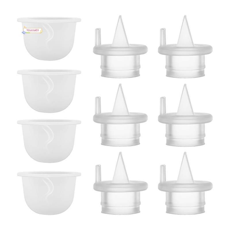 Diafragma De Silicone (4 Unidades) E Conjunto De Válvula (6 Para Zomee Z1/Z2 BabyBuddha/8782/8780/Bomba De Torção Motif