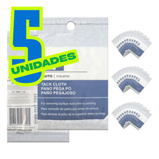 5 PANOS PEGA PÓ POEIRA LIMPEZA AUTOMOTIVA PINTURA TACK CLOTH em Oferta na Shopee