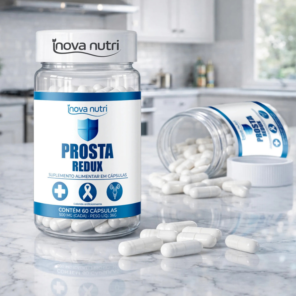 3x Prosta Redux Suplemento Alimentar Saúde Do Homen Envio Já — imagem 2 de 2