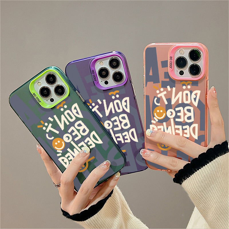 Capa para Samsung Linha A "Don't Be Defined" Samsung galaxy A06/A07/A14/A15/A16/A17/A24/A26/A35/A52/A53/A54/A55/A71/A72