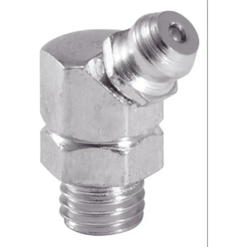 Graxeira Curva Rosca 3/8 Bsp, 1/8  Gás, 45 Vonder