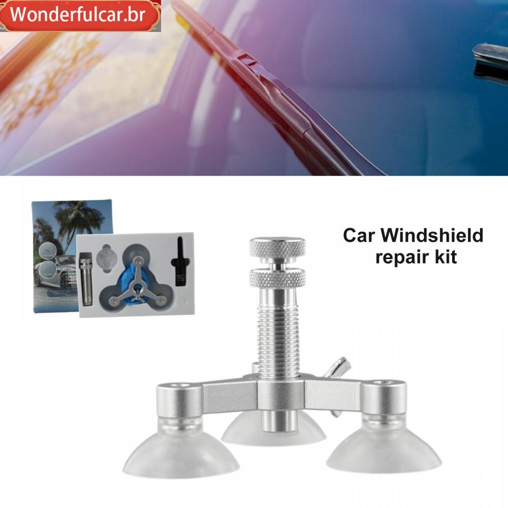 [WDFU-BR]DIY Car Kit Aluminum Alloy Set Fissure Glass Grease Comprehensive Package