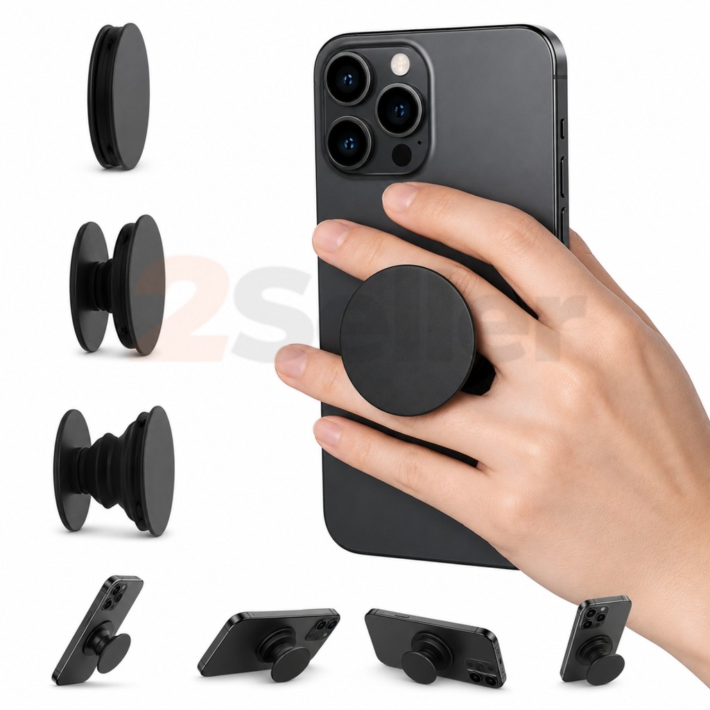 Pop Clip Premium Suporte Retrátil Celular para Anti Queda Selfie {Envio HOJE}