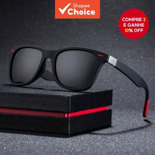 Óculos De Sol Retrô Quadrados UV400 Para Homens E Mulheres – Armação Leve Moderna Moda Ao Ar Livre Praia em Oferta na Shopee