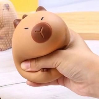 Brinquedo Capivara Fofo  - Squishy Macio e Elástico, Puxa e Estica: Ideal para Alívio do Estresse em Oferta na Shopee