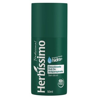 Desodorante Roll-On Antitranspirante Herbíssimo Care Tradicional 50ml em Oferta na Shopee