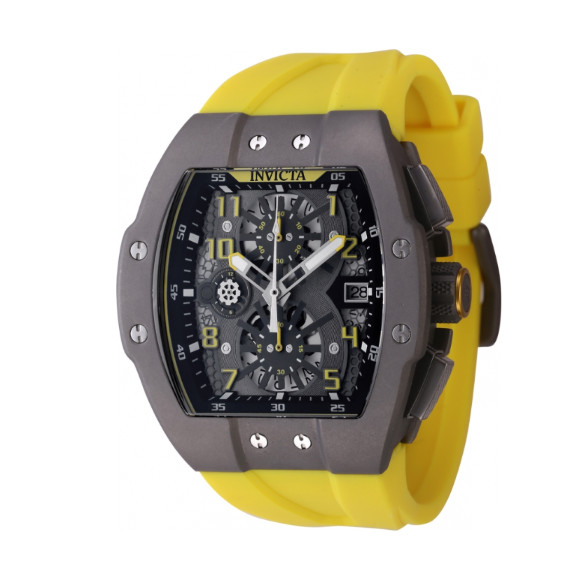 Relógio Masculino Invicta Racing Titanio Cristal de Safira Edição Limitada Suiço 47188