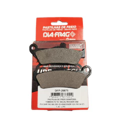 PASTILHA FREIO DIANTEIRA DIAFRAG PARA YAMAHA FZ15 FZ 15 ABS BAJAJ PULSAR HIMALAYAN METEOR 350