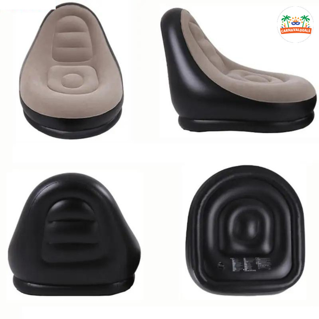 Cadeira De Apoio De Braço Portátil Ultra Lounge Puff E Relaxamento Preguiçoso Para Jardim De Flores
