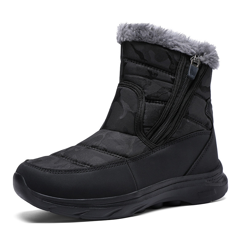 Botas de Neve Masculinas Inverno Tamanho Grande Impermeáveis Antiderrapantes Botas de Veludo de Alta Aderência MX8366 em Oferta na Shopee
