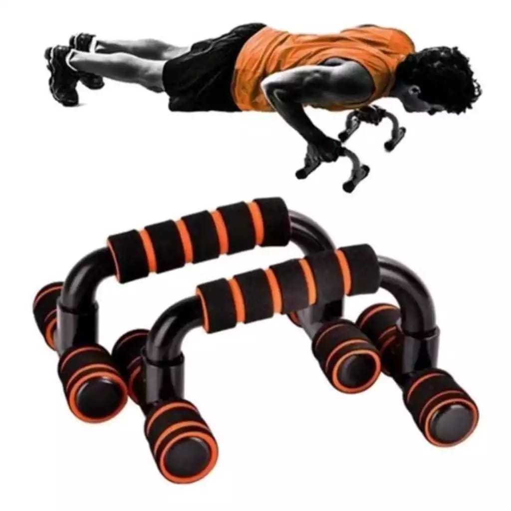 Par De Barra Paralelas Suporte Flexão De Chão Para Treino Funcional - Envio Já!