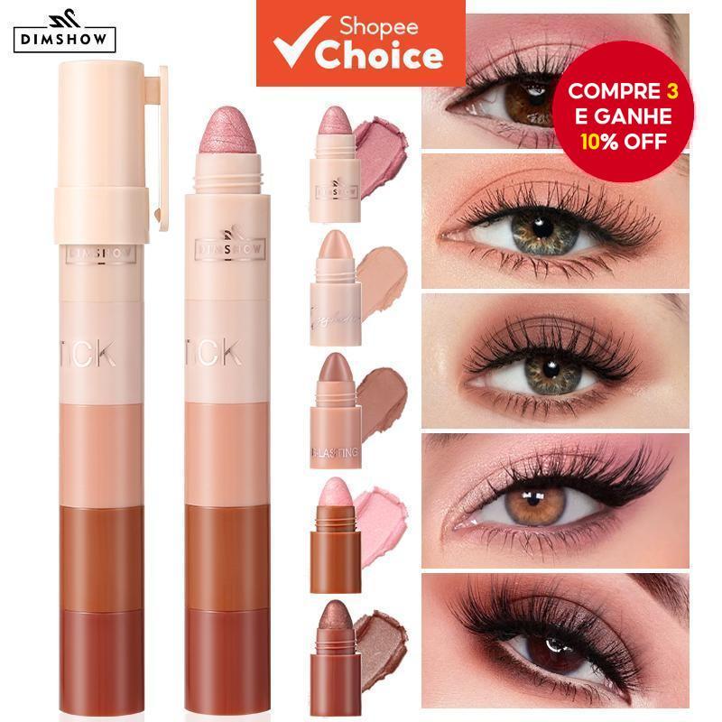 Sombra Em Bastão Lazy Girl 5 1-Fosco , Brilhante E Iluminador (À Prova D'água)