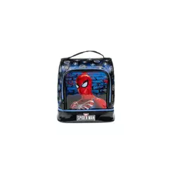 Lancheira Térmica Masculina Homem Aranha Azul Escuro