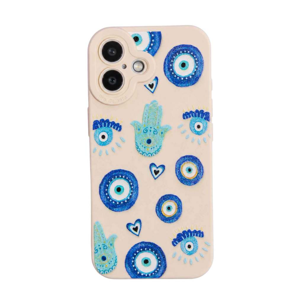 Capa Para Iphone 17 Estampada Olho Grego  -