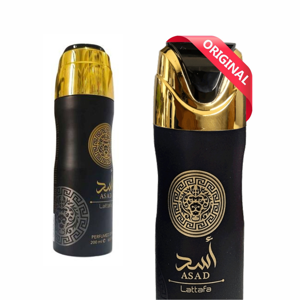 Perfume Spray Lattafa Asad 200ml Desodorante Masculino