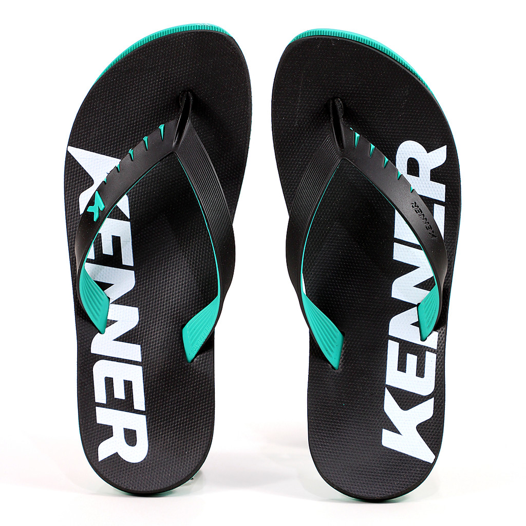 Chinelo Kenner Red Preto e Verde - Masculino