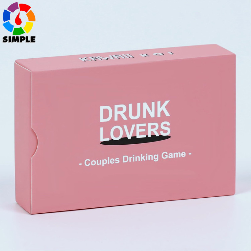 Drunk Lovers - Couples Games Couples Card Game for Date Night, 54 Game Cards