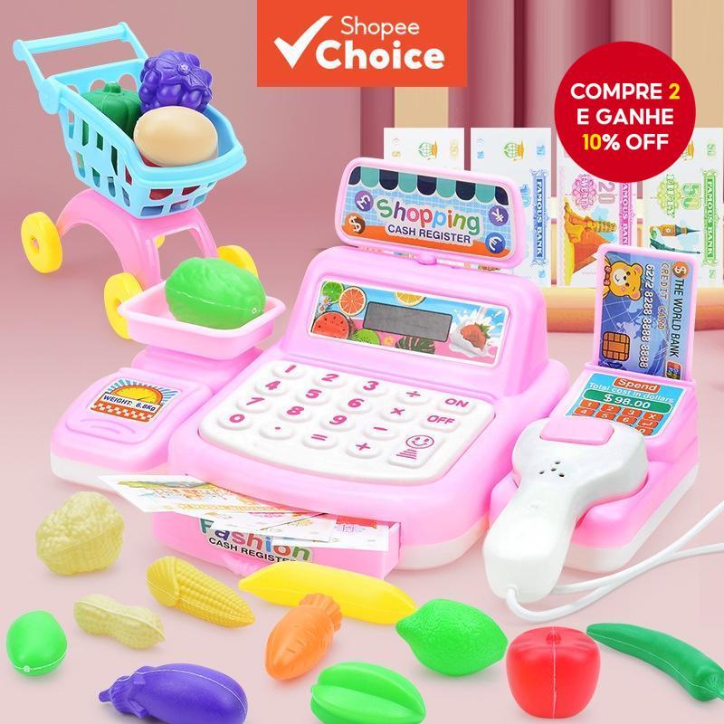 Caixa Registradora / Caixa Registradora / Supermercado / Brinquedo De Supermercado